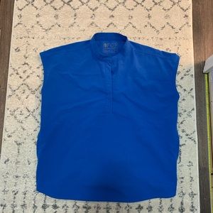 FIGS blue scrub top